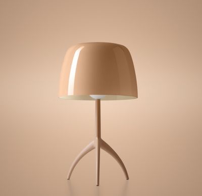 Lumiere Nuances piccola tafellamp. Cipria