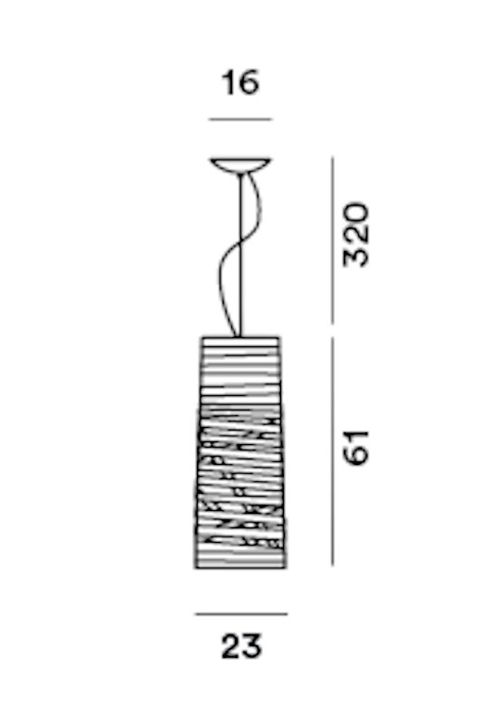Tress Piccola hanglamp  