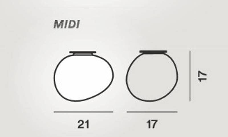 Gregg  midi wand/plafondlamp  