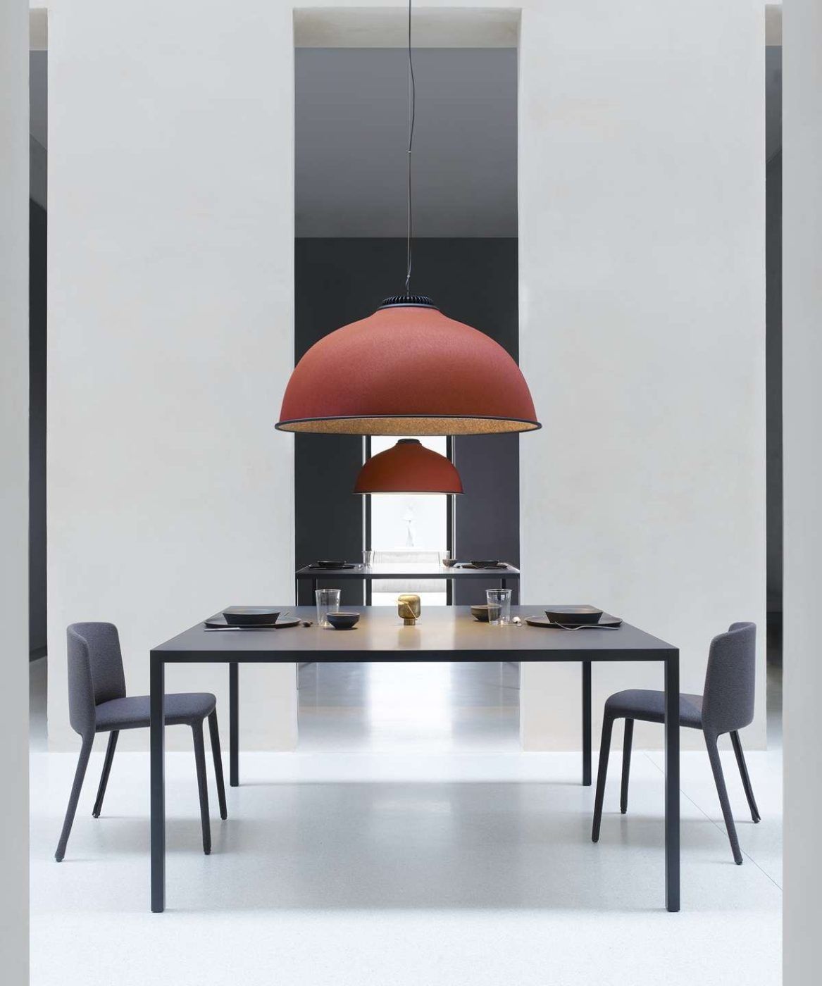 Farel hanglamp. Zwart interieur 