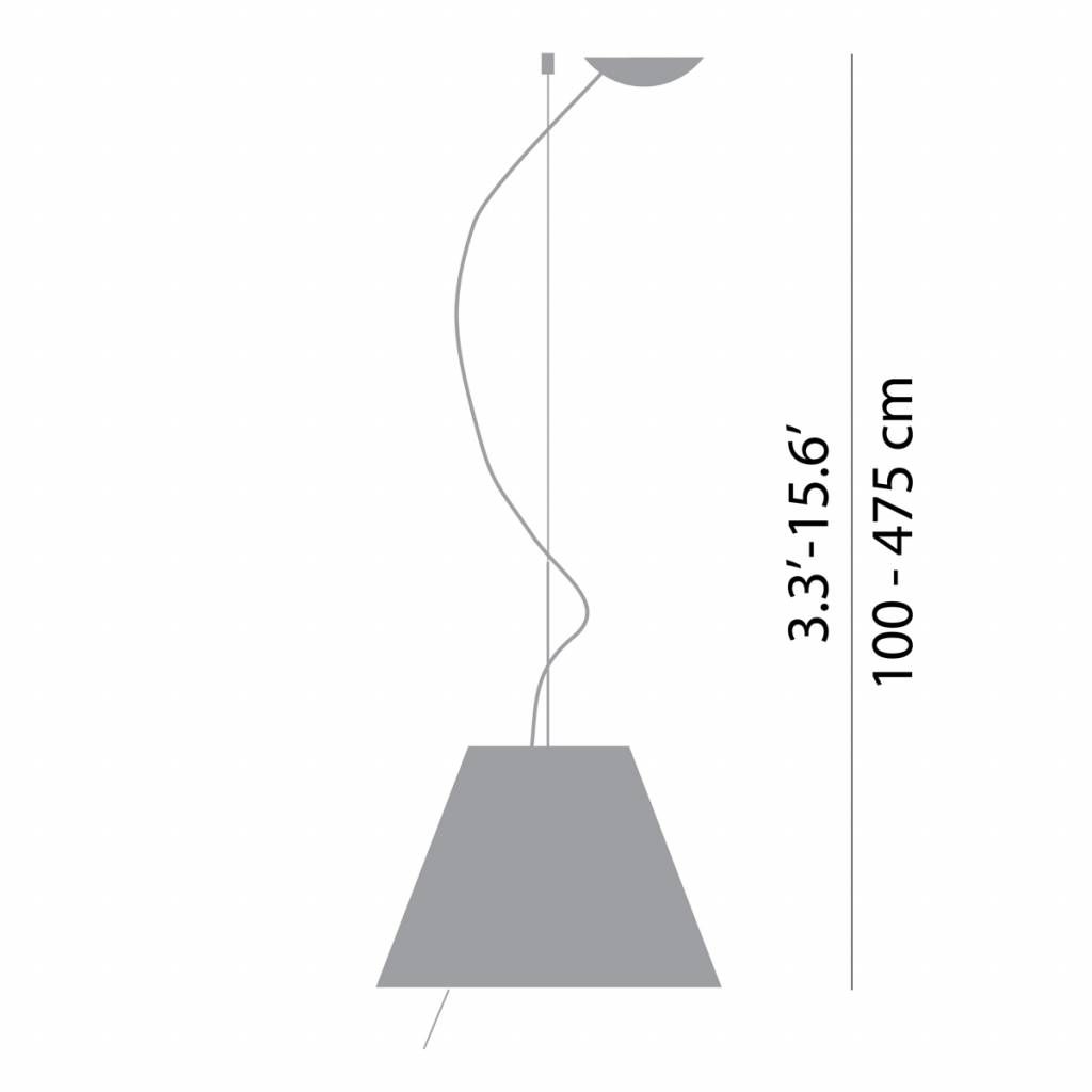 Costanza Grande hanglamp on/off