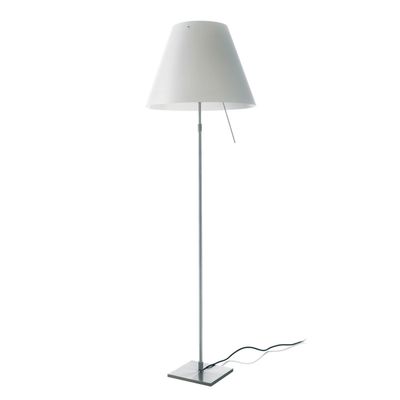 Costanza telescopisch vloerlamp aluminium