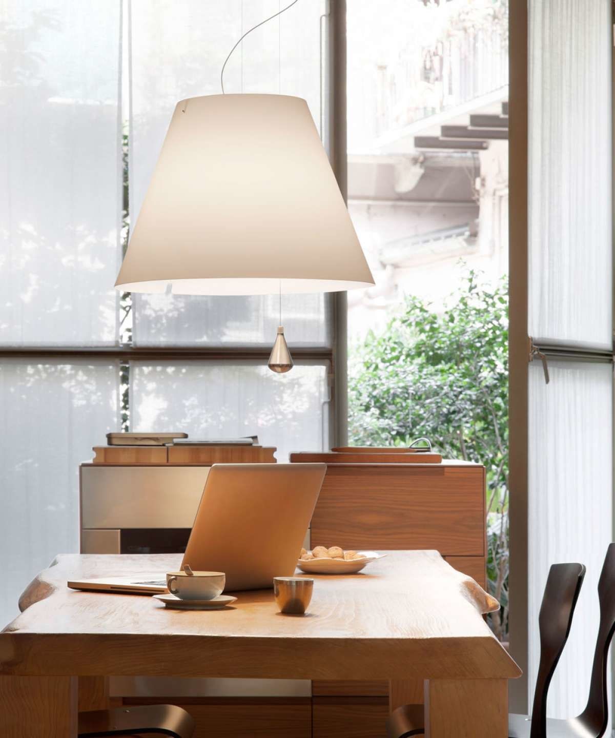 Lady Costanza hanglamp. aluminium