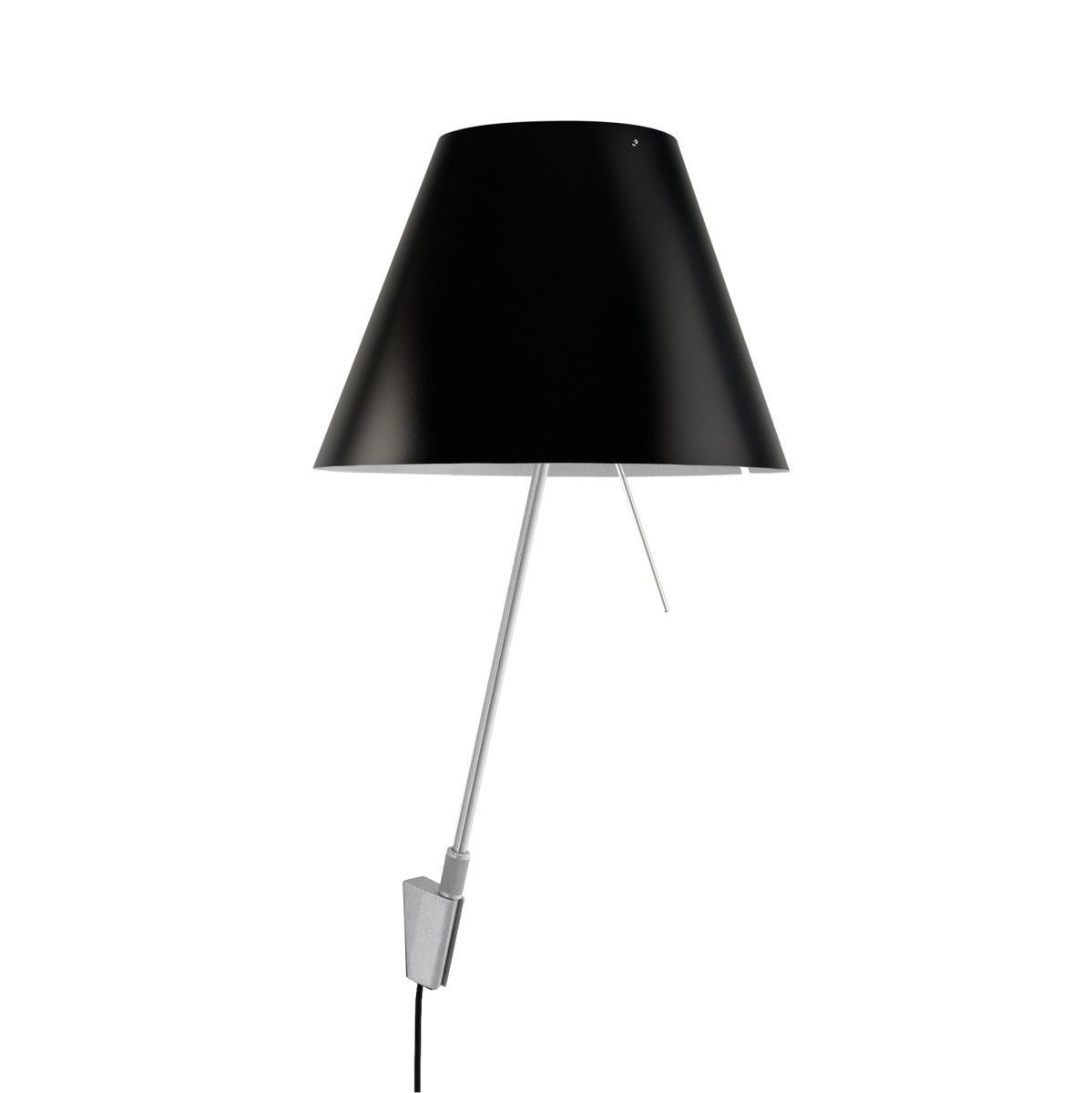 Costanza wandlamp - Arm: Aluminium fixed