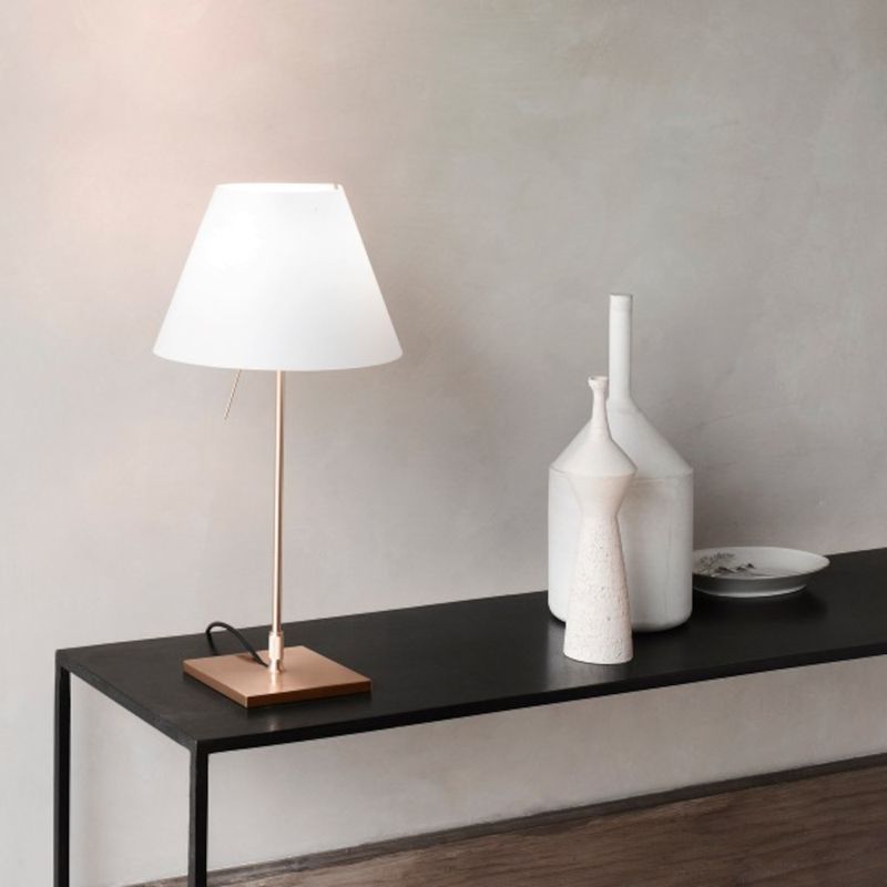 Costanzina tafellamp - Voet: messing