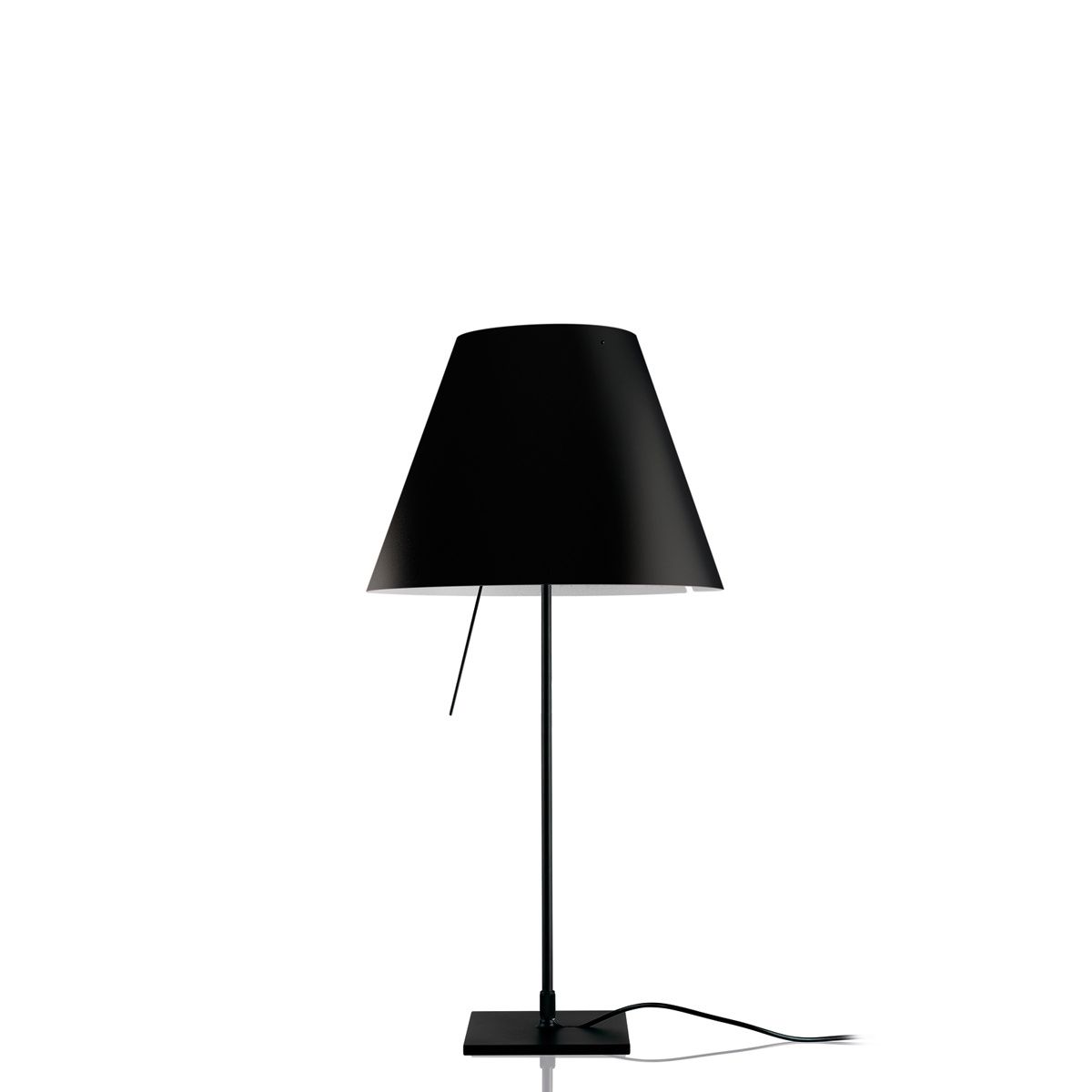 Costanzina tafellamp - Voet: zwart