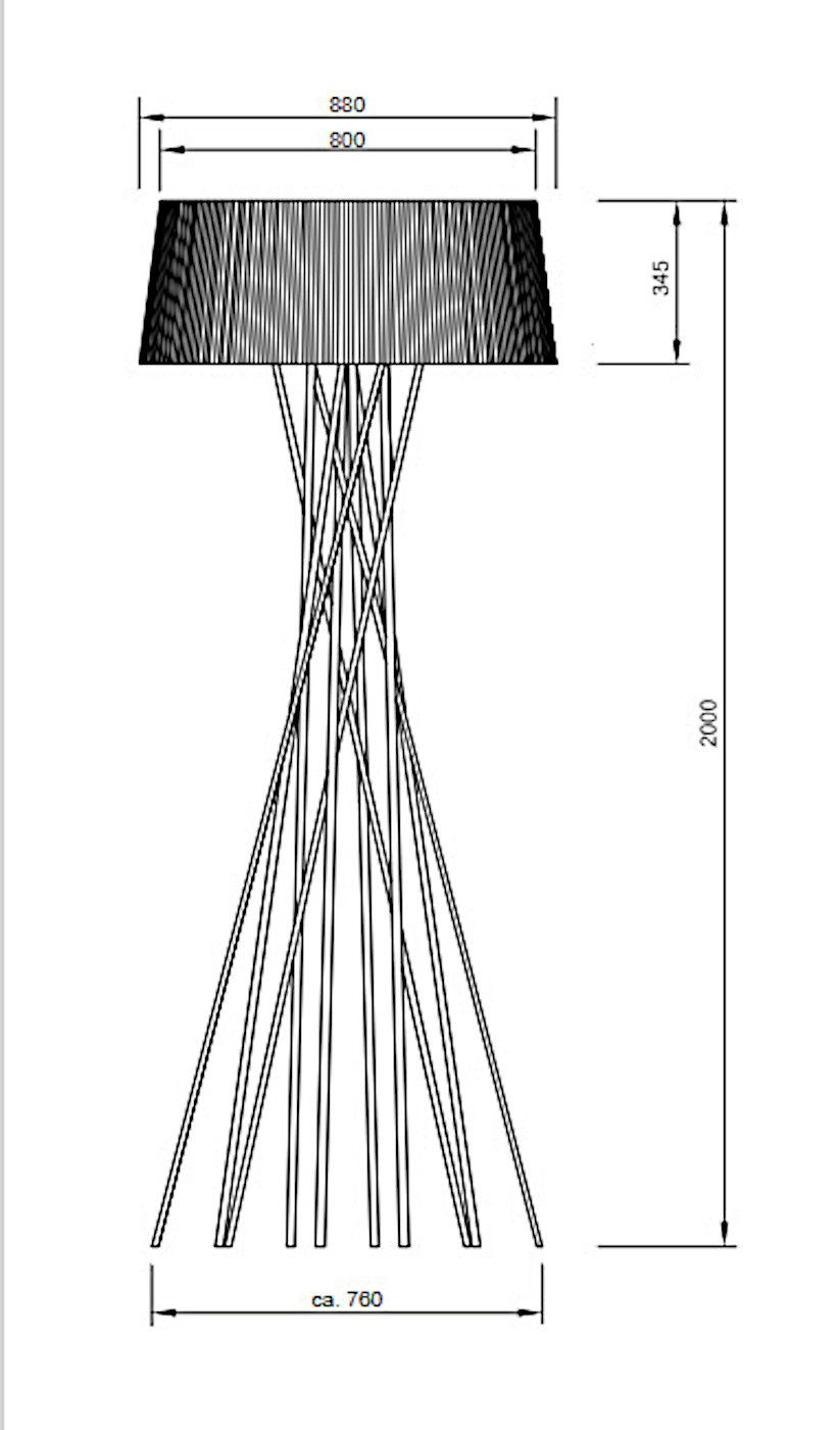 Mikado XL vloerlamp  