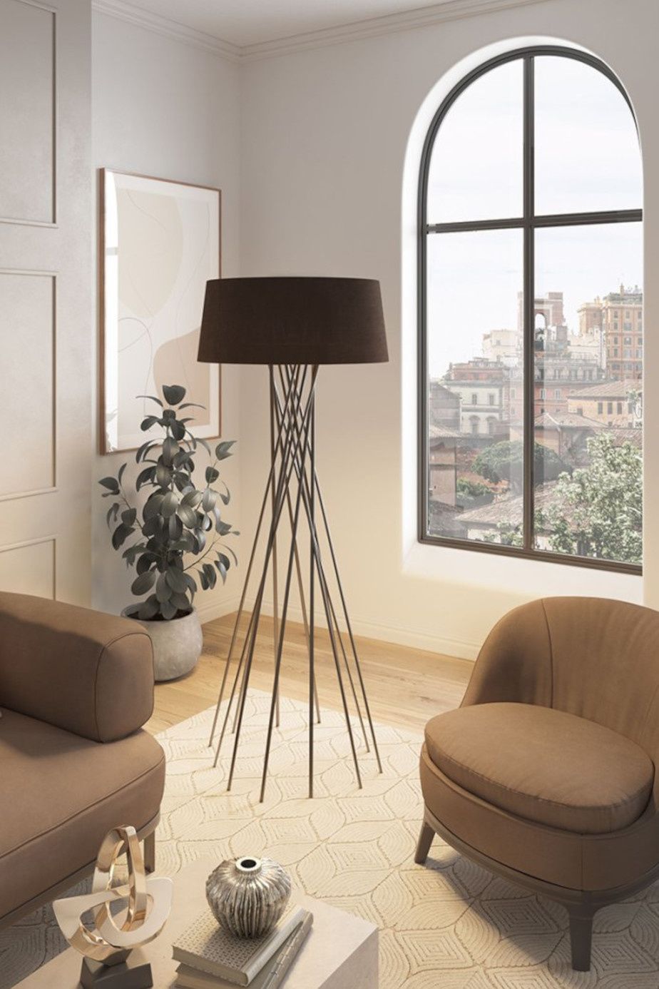 Mikado L vloerlamp