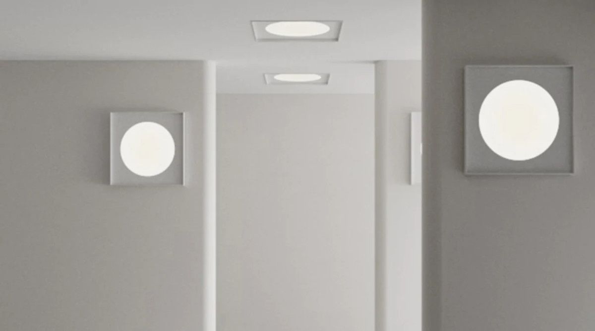 Cassette wandlamp/plafondlamp