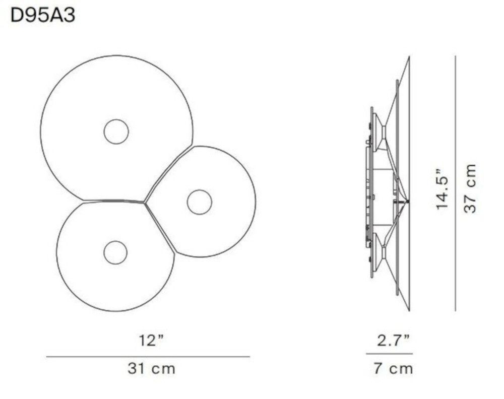Bulbullia wandlamp 