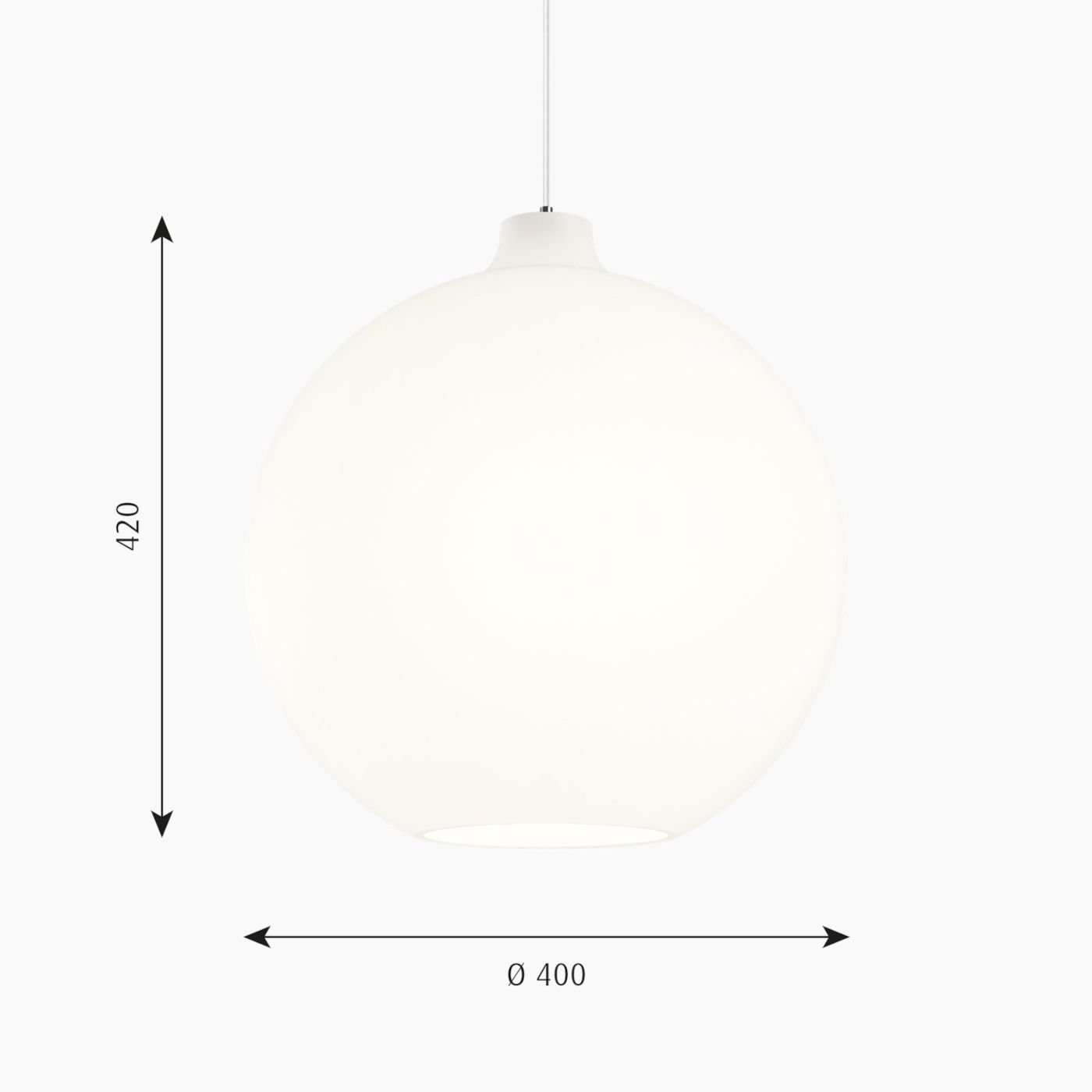 Wohlert 400 hanglamp  