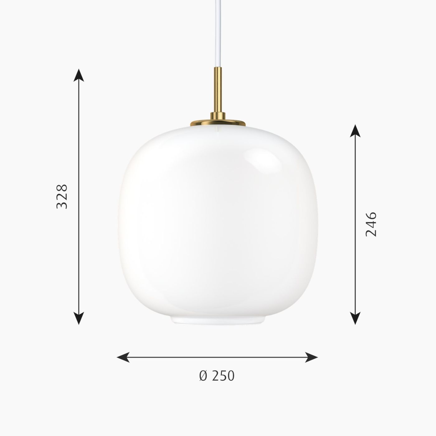 VL45 Radiohus 250 hanglamp 