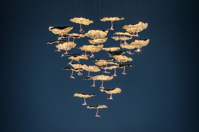 Gold Moon Chandelier hanglamp