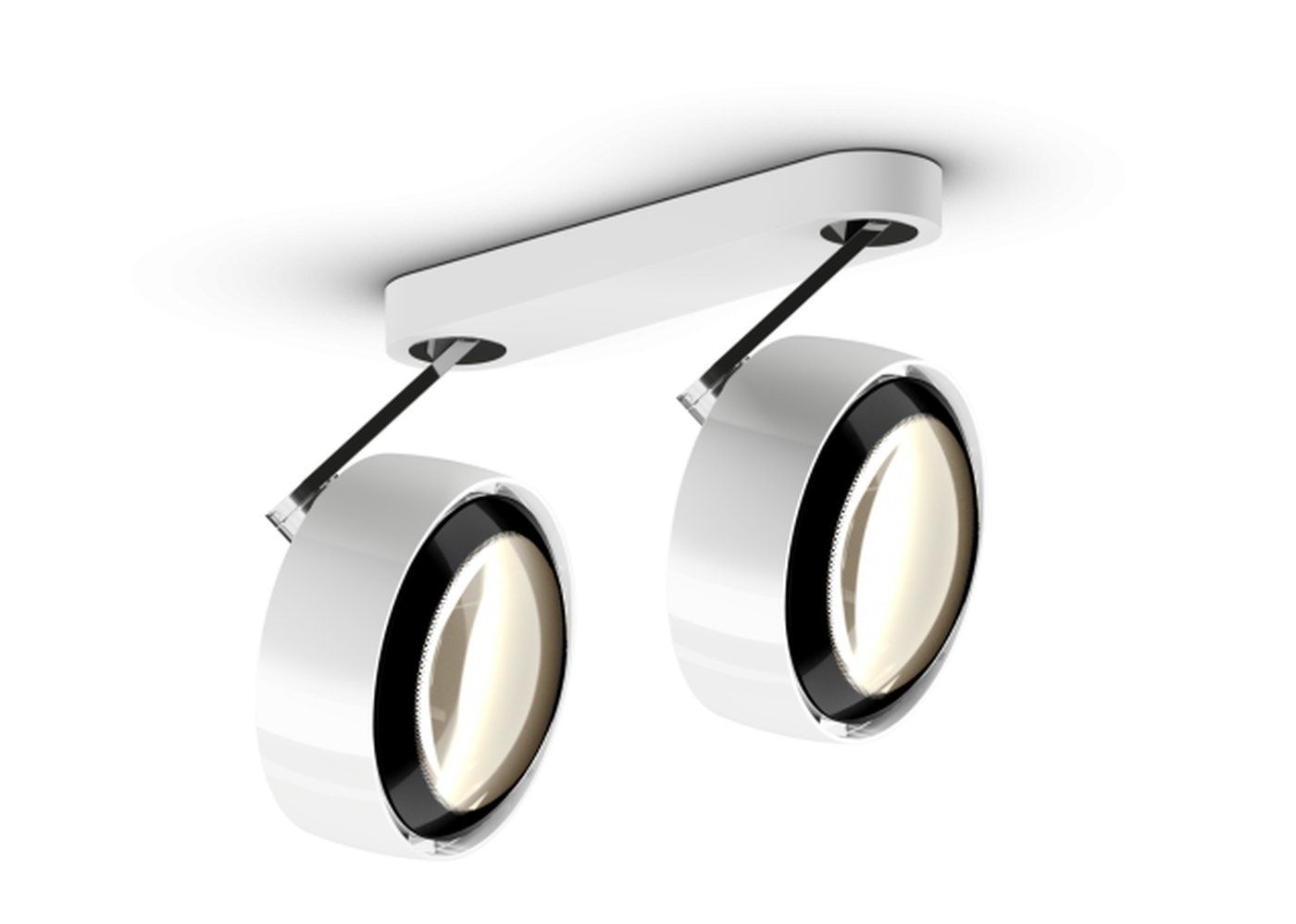 Più alto 3d Doppio Volt. Hoogglans wit