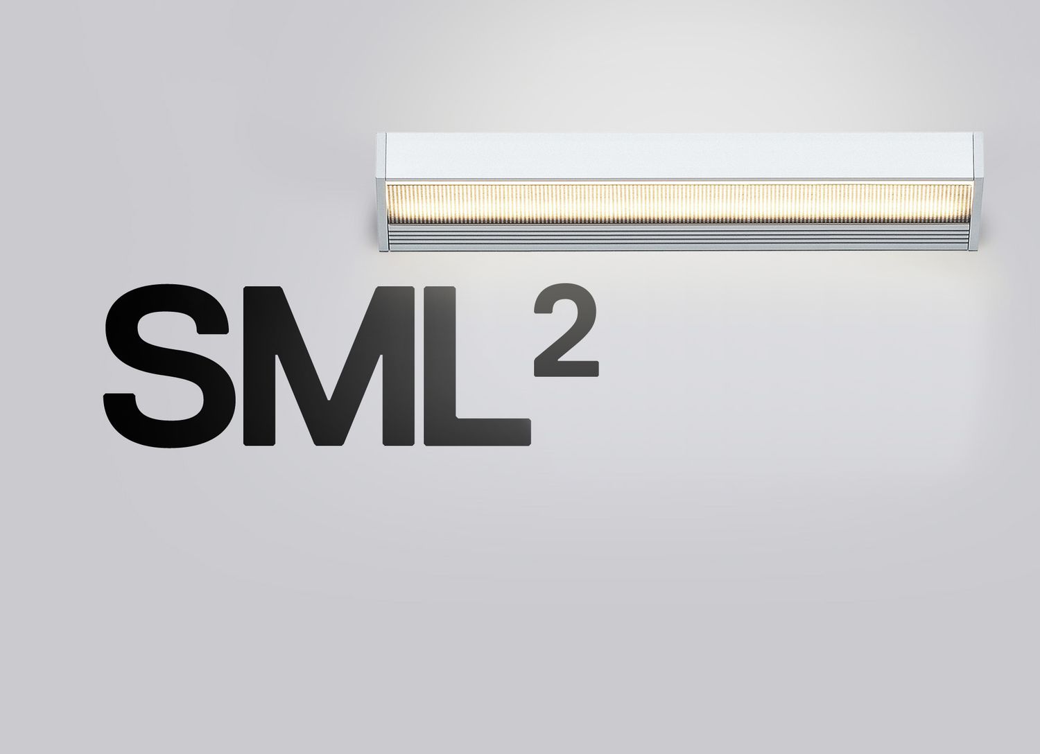 SML² wandlamp. Gepolijst