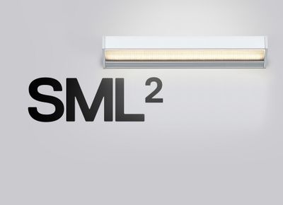 SML² wandlamp. Gepolijst