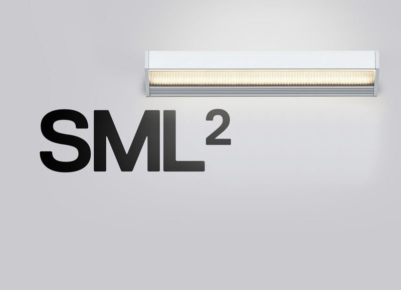 SML² wandlamp. Wit