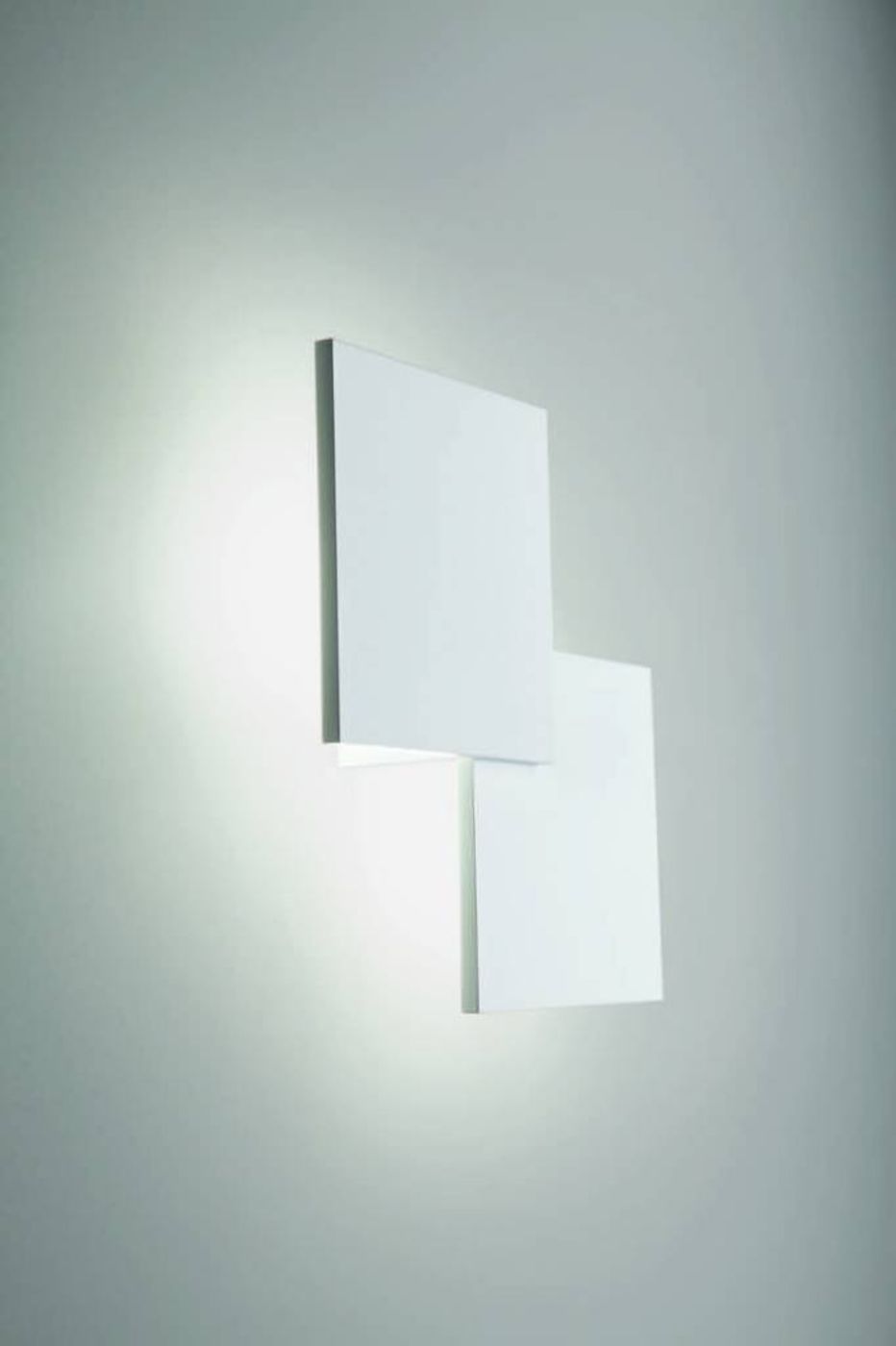 Puzzle double square wand/plafondlamp  