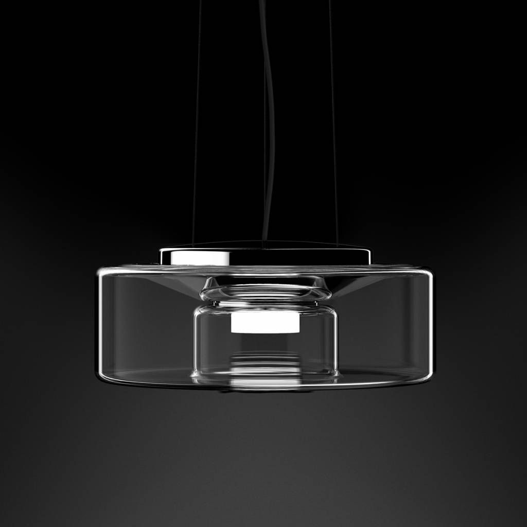 Curling hanglamp: Rope transparant. M