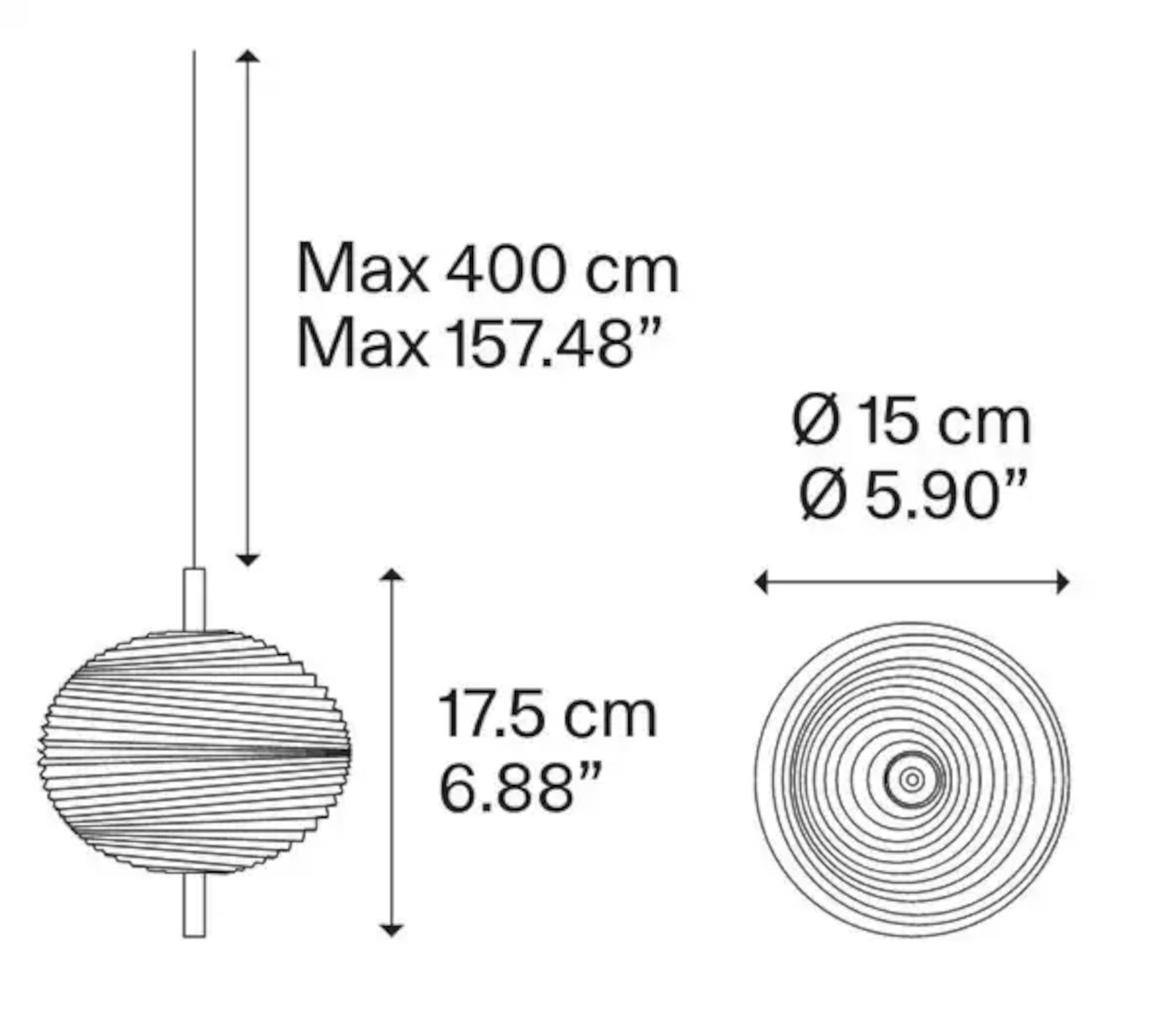 Jefferson mini hanglamp