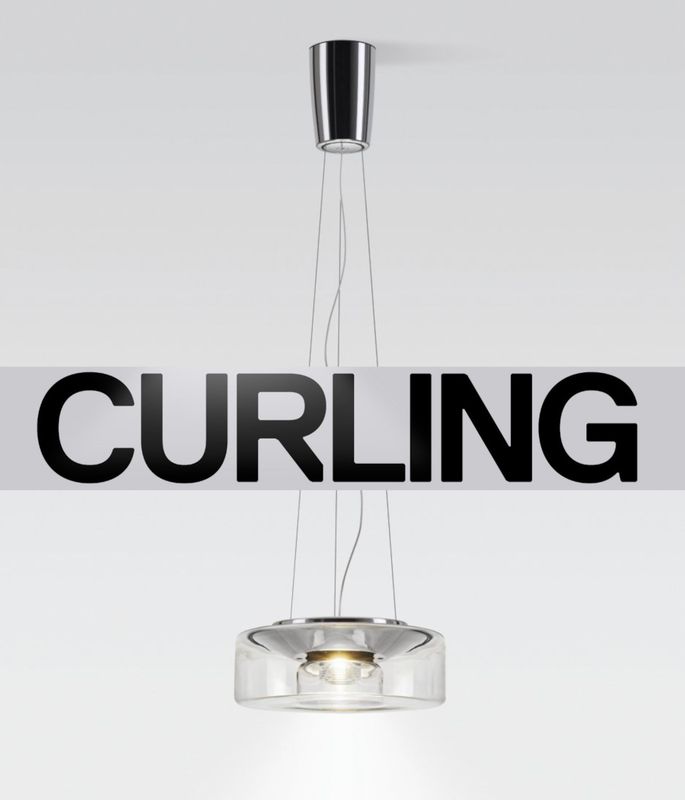 Curling hanglamp: Rope transparant. L