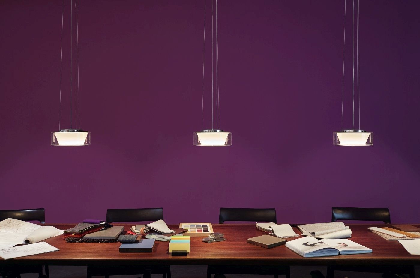 Curling hanglamp: Rope. Transparant/cilinder L   