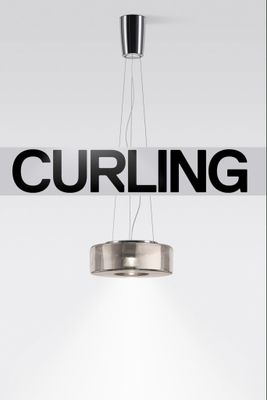 Curling hanglamp: Rope Zilver S