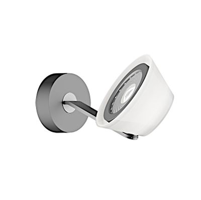 Lei parete wandlamp. Mat chroom