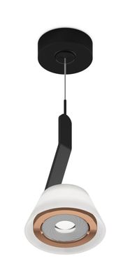 Lei sospeso hanglamp. Rose goud