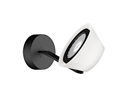 Lei parete wandlamp. Mat zwart