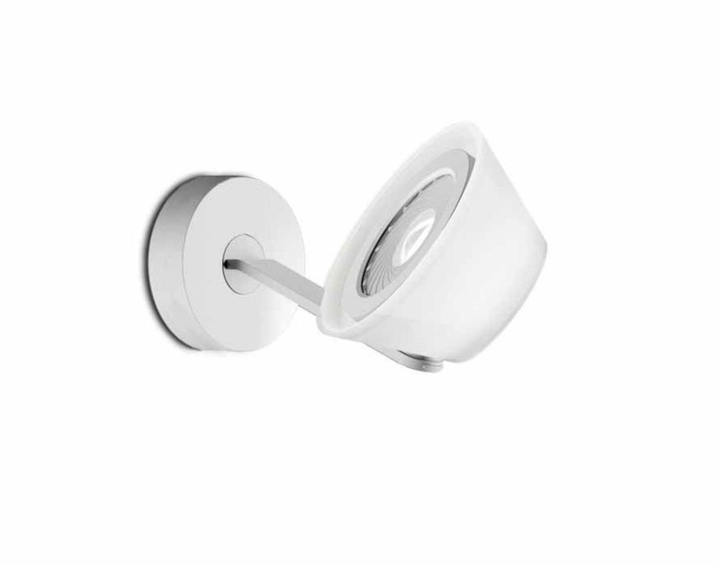 Lei parete wandlamp. Mat wit
