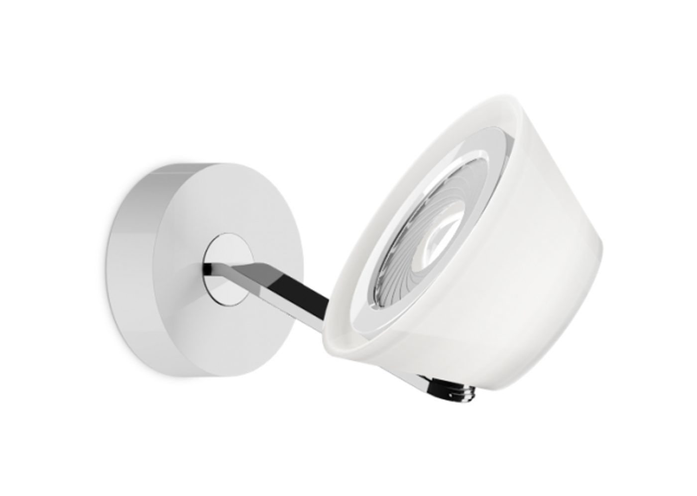 Lei parete wandlamp. Hoogglans wit