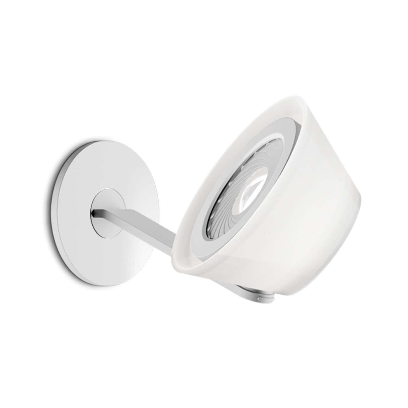 Lei parete wandlamp. Hoogglans wit