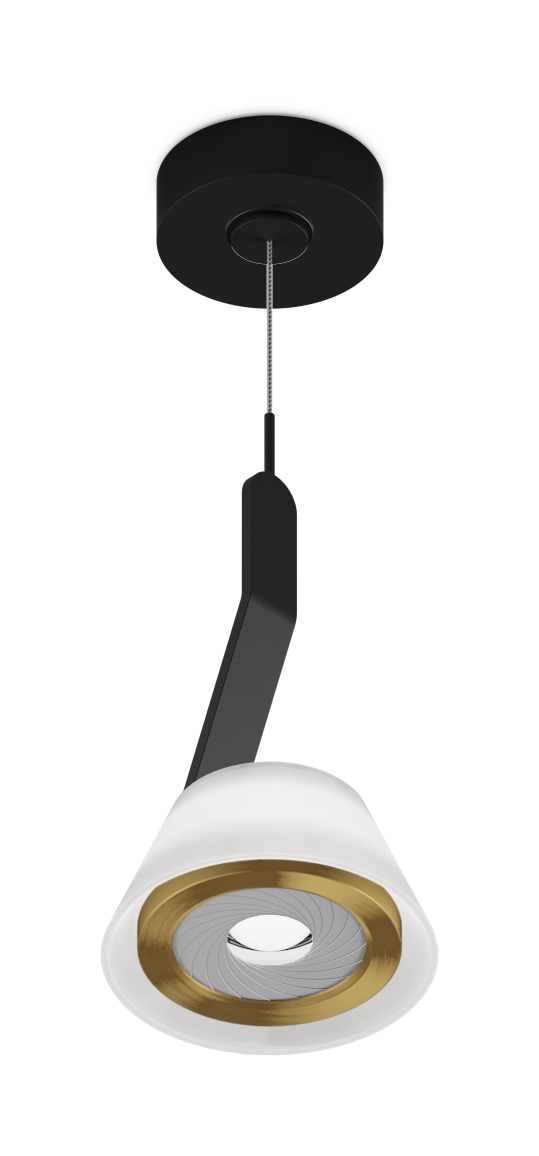 Lei sospeso hanglamp. Brons