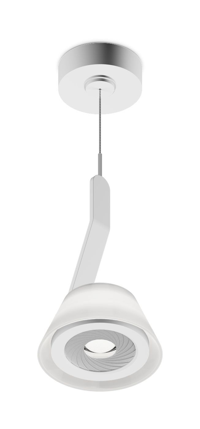 Lei sospeso hanglamp. Mat wit