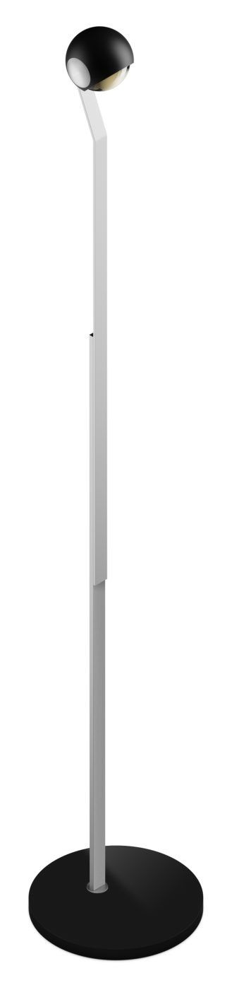 io 3d lettura vloerlamp. Mat zwart