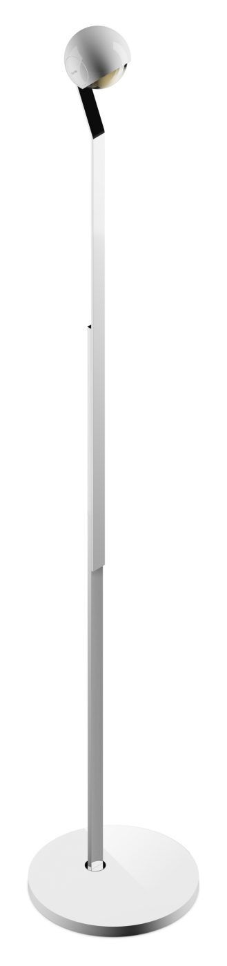 io 3d lettura vloerlamp. Hoogglans wit