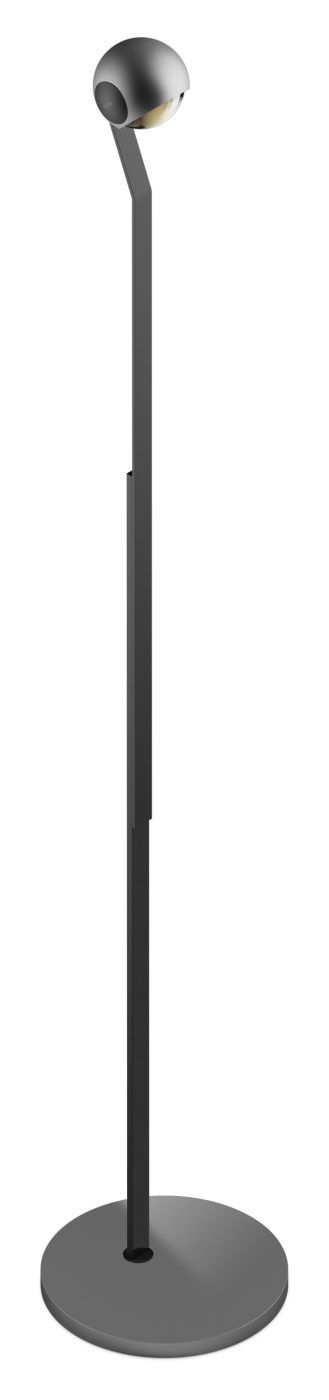io 3d lettura vloerlamp. Mat chroom