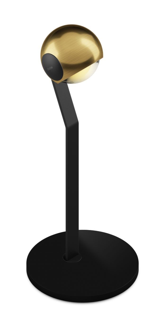 io 3d tavolo tafellamp. Brons