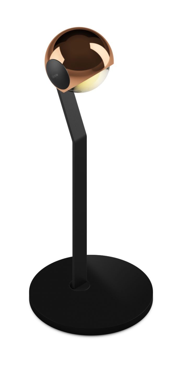 io 3d tavolo tafellamp. Rose goud