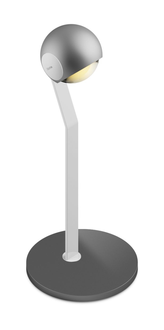 io 3d tavolo tafellamp. Mat chroom  