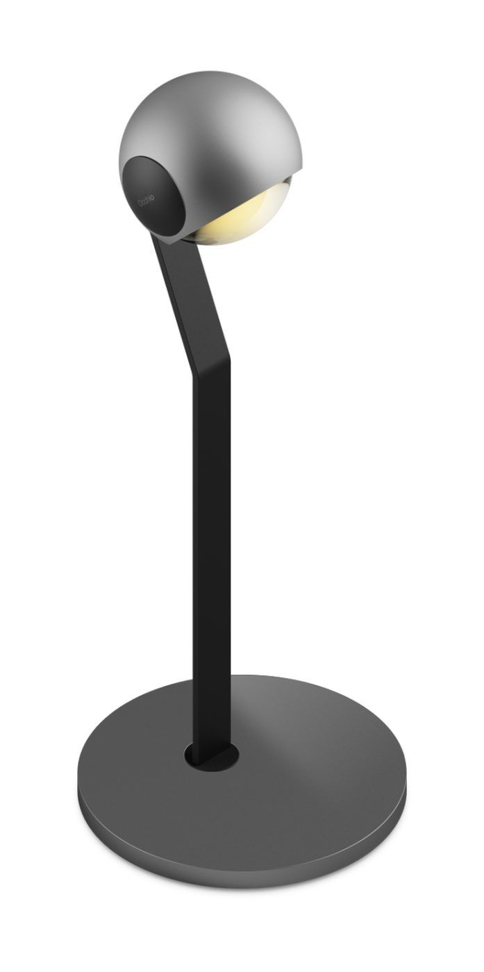 io 3d tavolo tafellamp. Mat chroom  