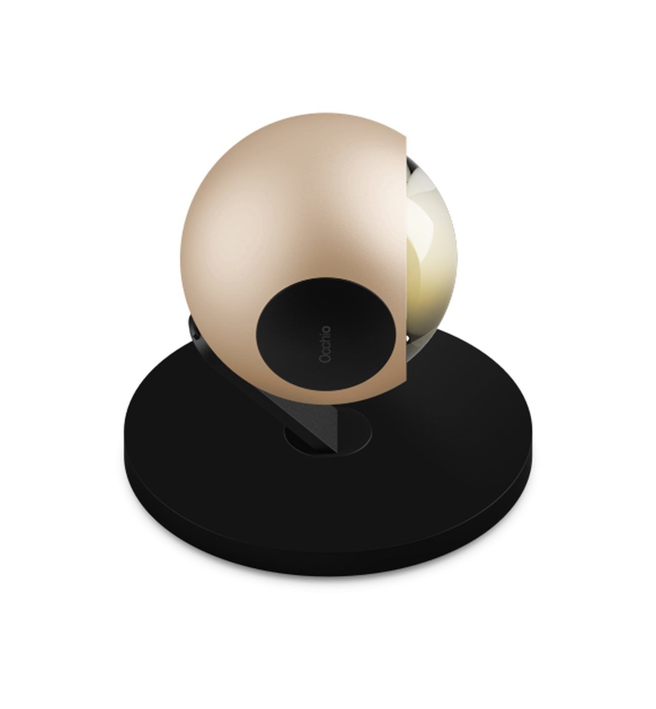 io 3d basso. vloerlamp. Mat goud
