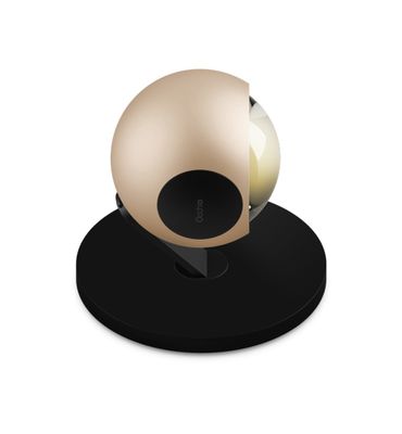 io 3d basso. vloerlamp. Mat goud