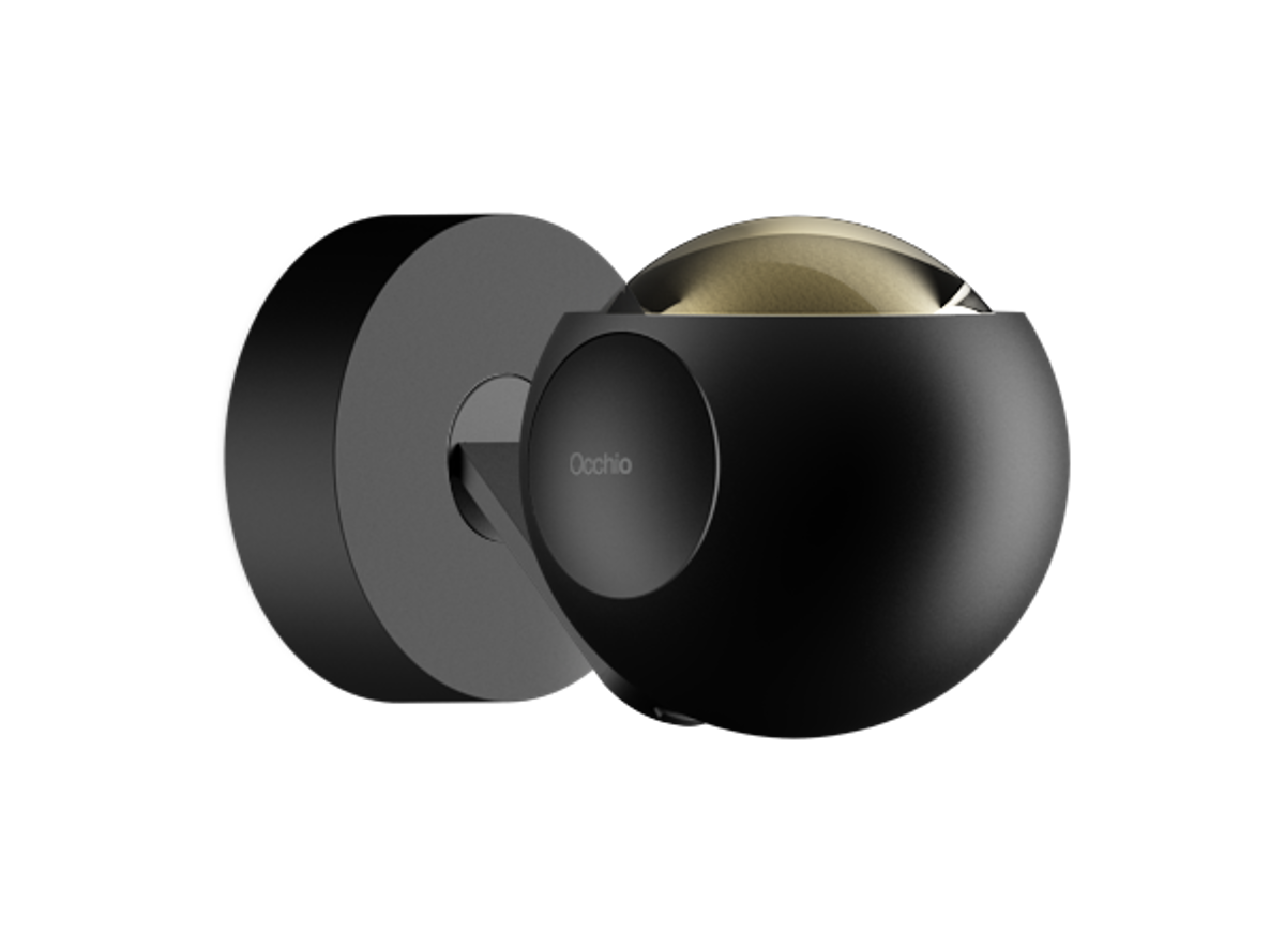 io 3d pico wand/plafondlamp. Mat zwart