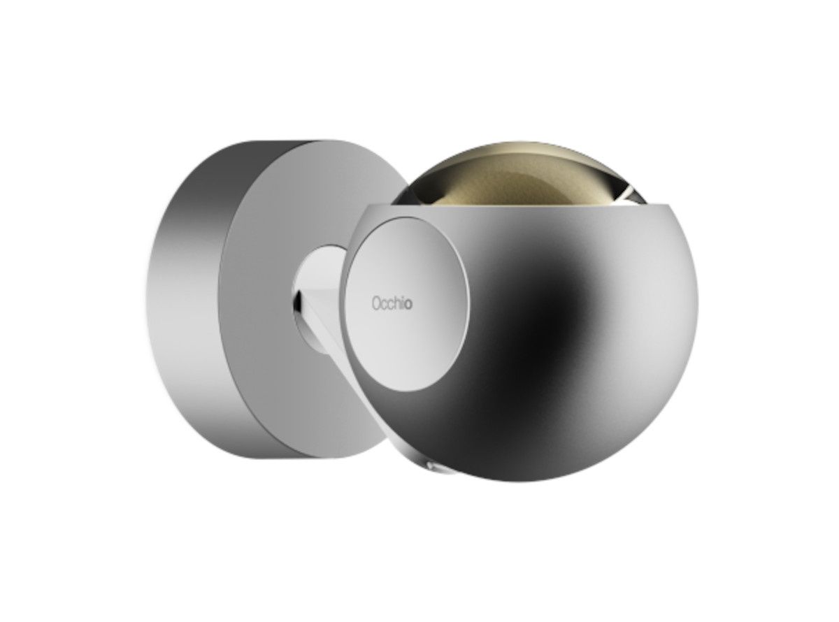 io 3d pico wand/plafondlamp. Mat chroom