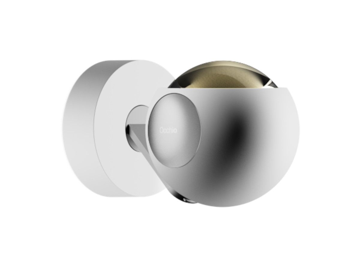 io 3d pico wand/plafondlamp. Hoogglans wit