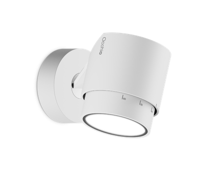 Lui Pico zoom wandlamp. Mat wit