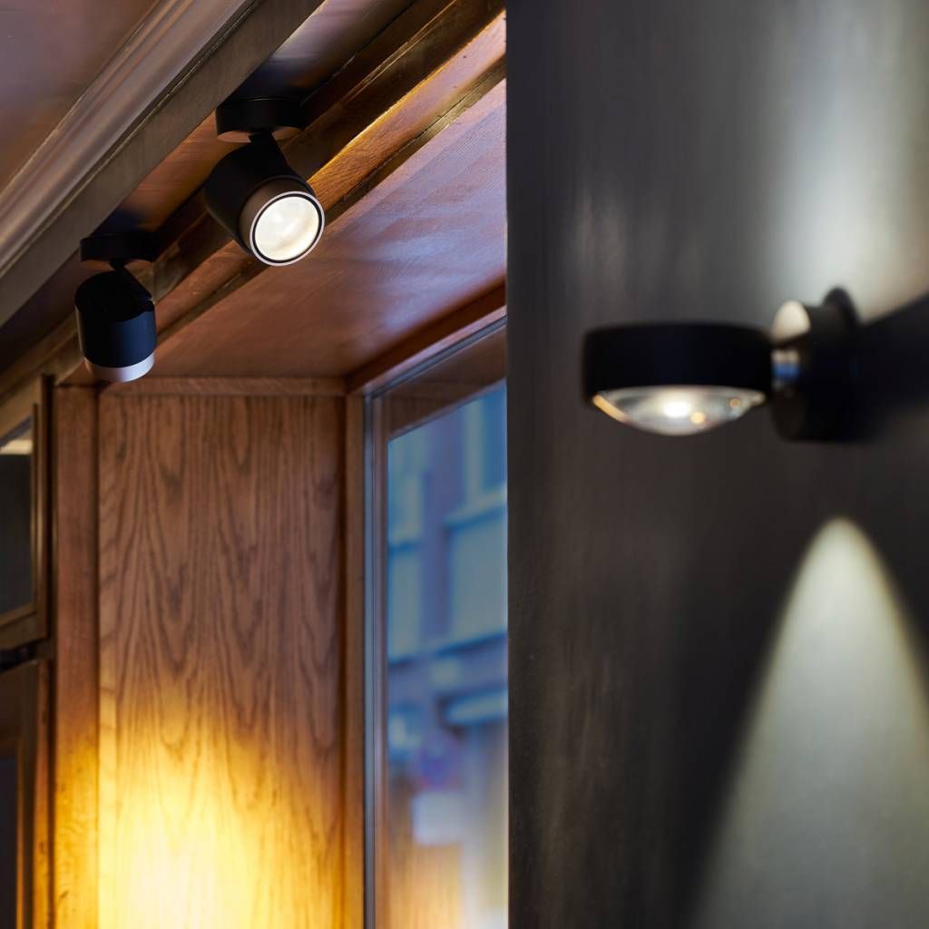 Lui Pico zoom wandlamp. Hoogglans wit