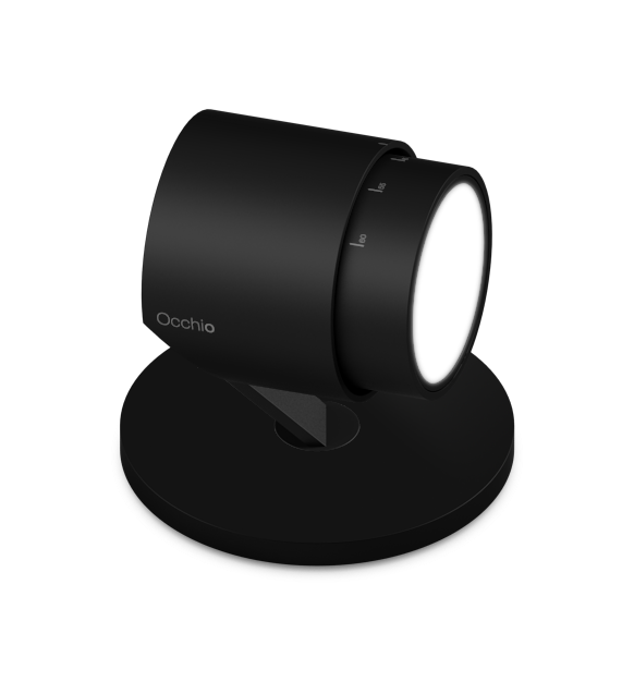 Lui 3d Basso Zoom vloerlamp.  Mat zwart